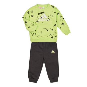 Îmbracaminte Băieți Compleuri copii  Adidas Sportswear BLUV Q3 CSET Verde / Negru