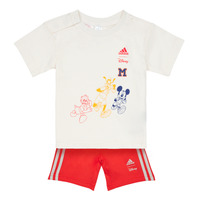 Îmbracaminte Copii Compleuri copii  Adidas Sportswear DY MM T SUMS Alb / Roșu