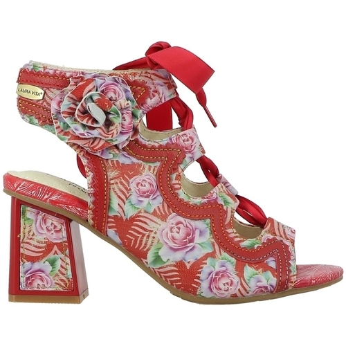 Pantofi Femei Sandale Laura Vita HACKIO 11 roșu