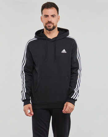 Îmbracaminte Bărbați Hanorace  Adidas Sportswear 3S FL HD Negru