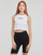 Îmbracaminte Femei Tricouri mânecă scurtă Adidas Sportswear Crop Top WHITE Alb
