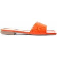 Pantofi Femei Sandale Leindia 82849 portocaliu