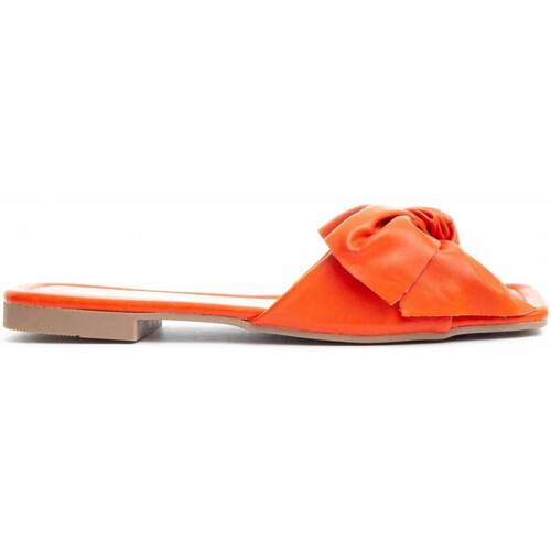 Pantofi Femei Sandale Leindia 82854 portocaliu