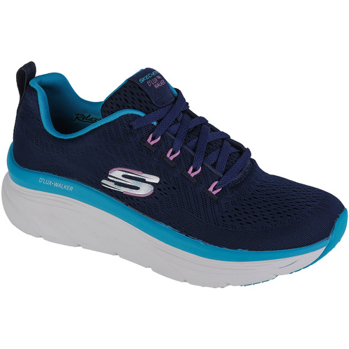 Pantofi Femei Pantofi sport Casual Skechers D'Lux Walker - Fresh Finesse albastru