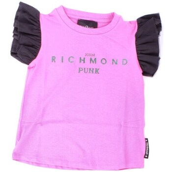 Îmbracaminte Fete Tricouri mânecă scurtă John Richmond RGP23070TS roz