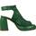 Pantofi Femei Sandale Pon´s Quintana BOMBAY verde