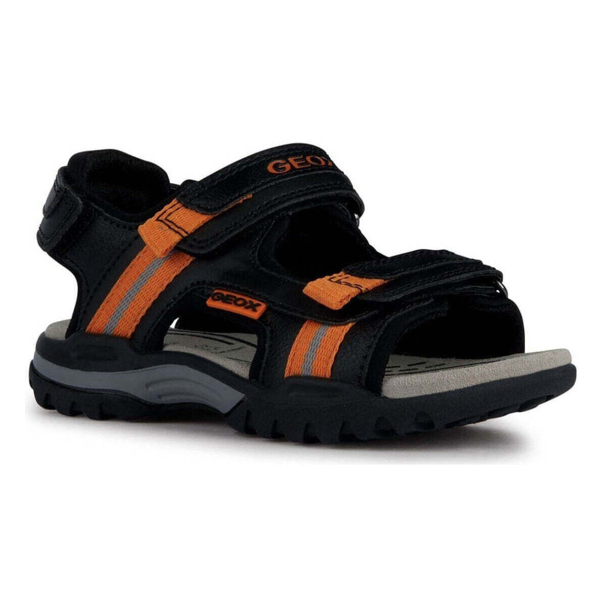Pantofi Băieți Sandale sport Geox  Negru
