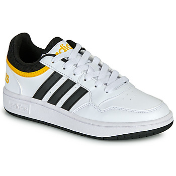 Pantofi Băieți Pantofi sport Casual Adidas Sportswear HOOPS 3.0 K Alb / Negru