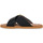 Pantofi Femei Papuci de vară Kianid BLACK FLAT Negru