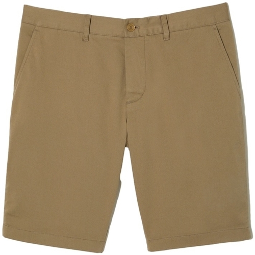 Îmbracaminte Bărbați Pantaloni scurti și Bermuda Lacoste Slim Fit Shorts - Beige Bej