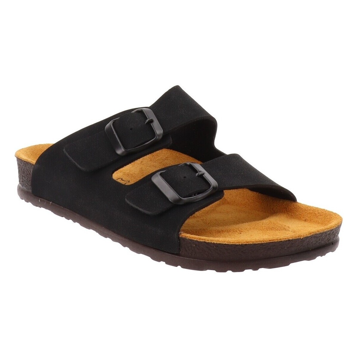 Pantofi Femei Papuci de vară Axa -28161A Negru