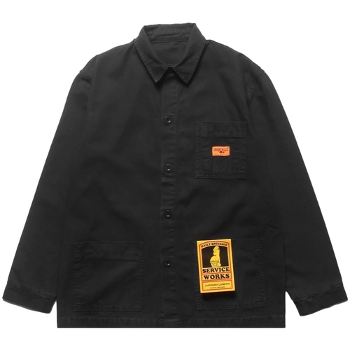 Îmbracaminte Bărbați Paltoane Service Works Classic Coverall Jacket - Black Negru