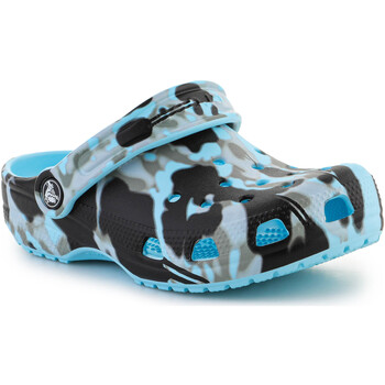 Pantofi Copii Sandale
 Crocs Classic Spray camo Clog kids ARCTIC 208305-411 Multicolor