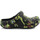Pantofi Copii Sandale Crocs Classic Spray Camo Clog Kids BLACK 208305-001 Multicolor