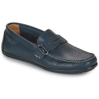 Pantofi Bărbați Mocasini Pellet NECO Veal / Grain / Albastru