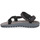 Pantofi Bărbați Sandale Lizard 0075 SUPER HIKE BLACK Negru