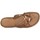 Pantofi Femei  Flip-Flops Gianluca - L'artigiano Del Cuoio 543 D CUOIO CUOIO Maro