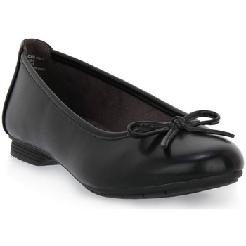 Pantofi Femei Balerin și Balerini cu curea Jana 001 BLACK Negru