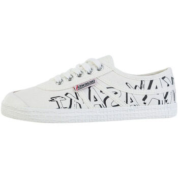 Pantofi Sneakers Kawasaki Graffiti Canvas Shoe K202416-ES 1002 White Alb