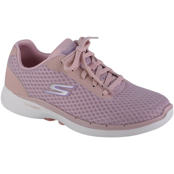 Pantofi Femei Pantofi sport Casual Skechers Go Walk 6 - Iconic Vision roz