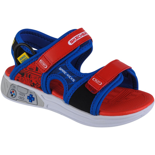 Pantofi Băieți Sandale sport Skechers Power Splash roșu