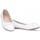Pantofi Fete Balerin și Balerini cu curea Luna Kids 68778 Alb