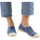 Pantofi Femei Balerin și Balerini cu curea Natural World Sapatos 102E - Celeste Enz albastru