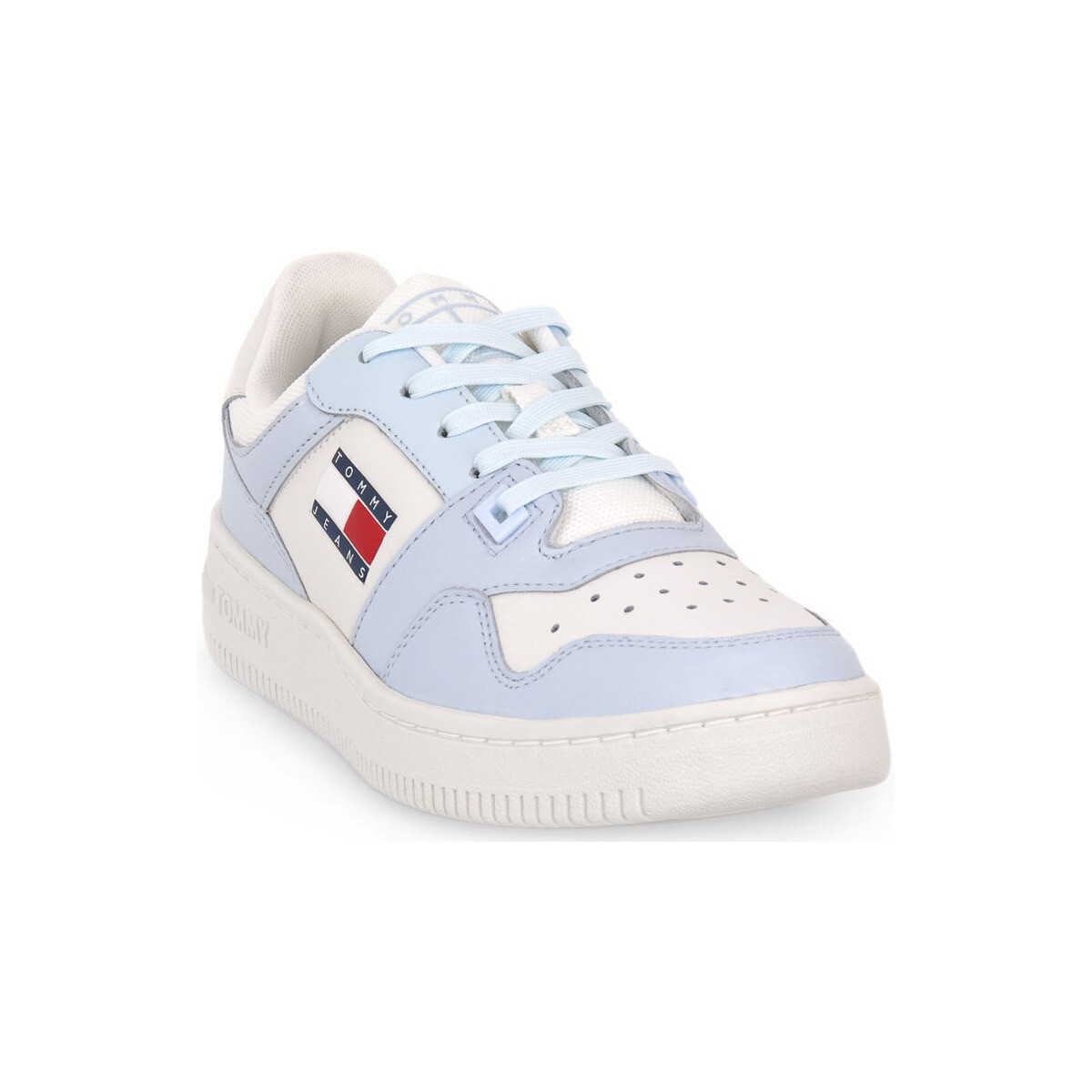 Pantofi Femei Sneakers Tommy Hilfiger CYO RETRO BASKET albastru