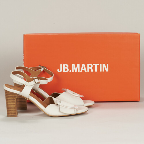 Pantofi Femei Sandale JB Martin ESPIEGLE Nappa / Craie