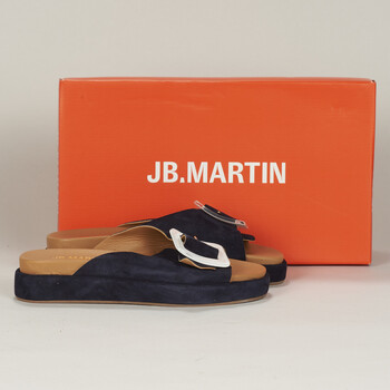 Pantofi Femei Sandale JB Martin LAMBADA Chevre / Catifea / Albastru