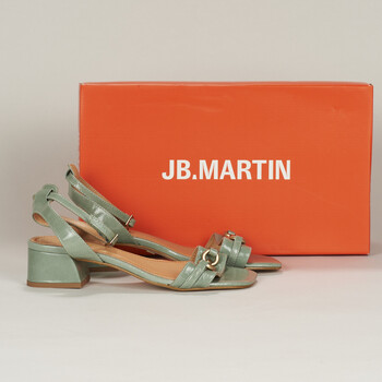 Pantofi Femei Sandale JB Martin VITAMINE Veal / Vintage / Verde salvie