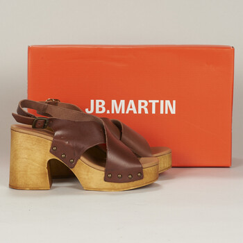 Pantofi Femei Saboti JB Martin AIMEE Buffle / Maro