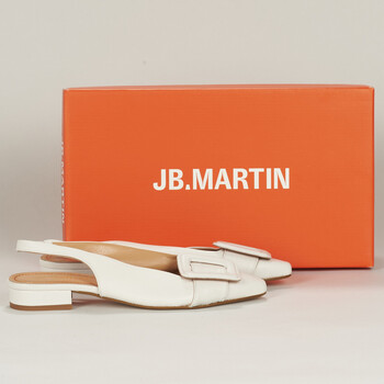 Pantofi Femei Balerin și Balerini cu curea JB Martin VARIA Nappa / Craie