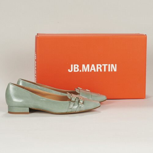 Pantofi Femei Balerin și Balerini cu curea JB Martin VETILLE Verde