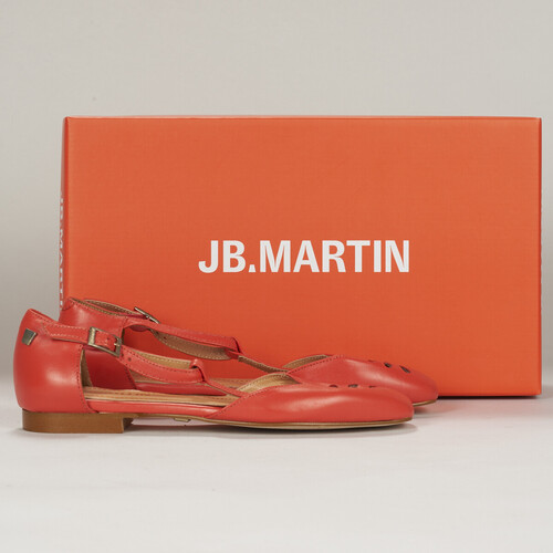 Pantofi Femei Balerin și Balerini cu curea JB Martin VIROLLE Portocaliu