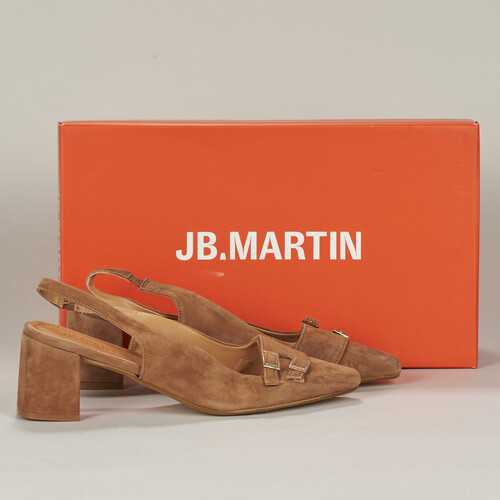 Pantofi Femei Pantofi cu toc JB Martin VENERABLE Catifea / Camel