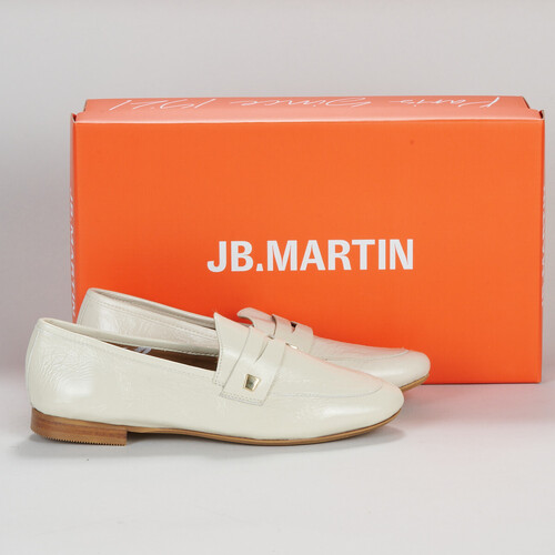 Pantofi Femei Mocasini JB Martin FRANCHE SOFT Vintage / Off / White