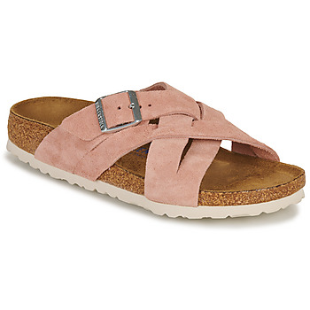 Pantofi Femei Papuci de vară Birkenstock LUGANO Roz