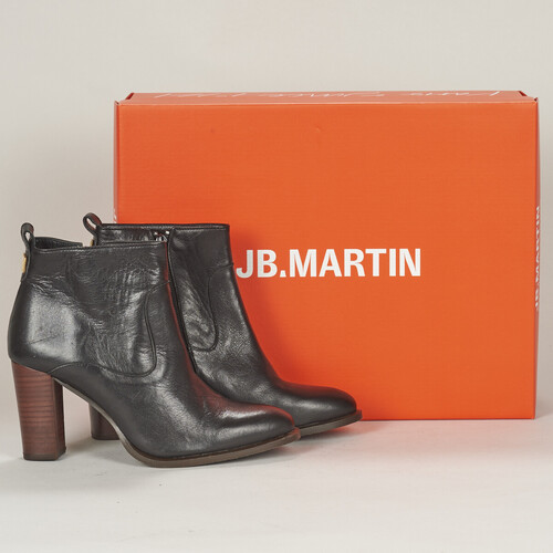 Pantofi Femei Botine JB Martin LORENA Veal / Soft / Negru