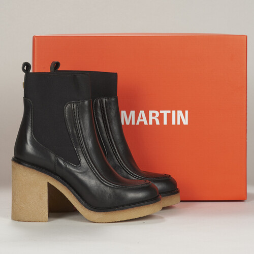 Pantofi Femei Botine JB Martin BRITANIE Veal / Soft / Negru