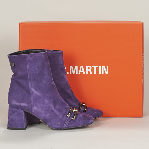 Pantofi Femei Botine JB Martin VOLTIGE Chevre / Catifea / Violet