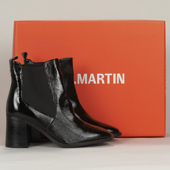 Pantofi Femei Botine JB Martin VERONICA Veal / Vintage / Negru