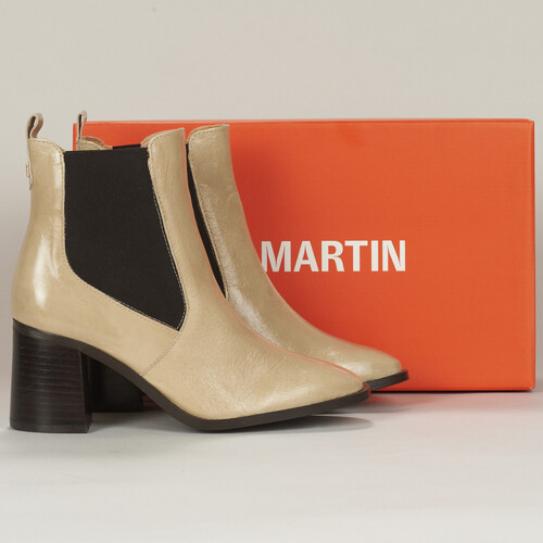 Pantofi Femei Botine JB Martin VERONICA Veal / Vintage / Bej