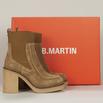 Pantofi Femei Botine JB Martin BRITANIE Maro-scoarță / Catifea / Moka