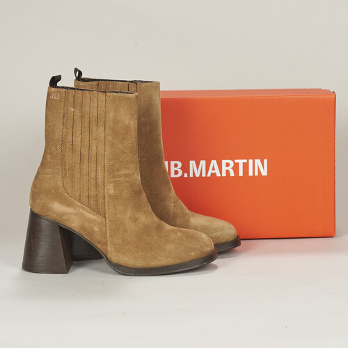Pantofi Femei Botine JB Martin BACALI Maro-scoarță / Catifea / Moka