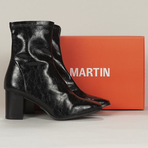 Pantofi Femei Botine JB Martin VISION PÂnzĂ / Vintage / St / Negru