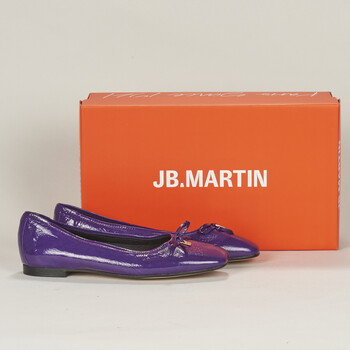 Pantofi Femei Balerin și Balerini cu curea JB Martin VIRTUOSE Lac / Violet
