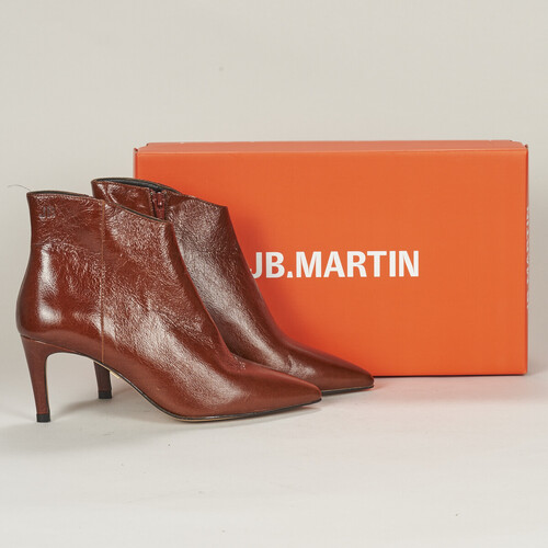 Pantofi Femei Botine JB Martin ESTELLE Veal / Vintage / Coniac