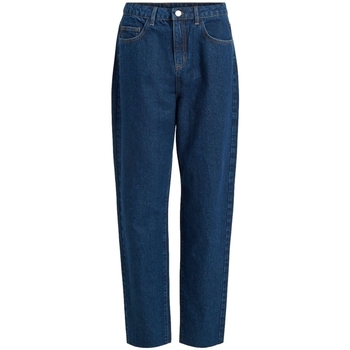 Îmbracaminte Femei Pantaloni  Vila Jeans Molli - Dark Blue Denim albastru