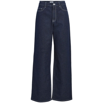 Îmbracaminte Femei Pantaloni  Object Jeans Java - Dark Blue Denim albastru